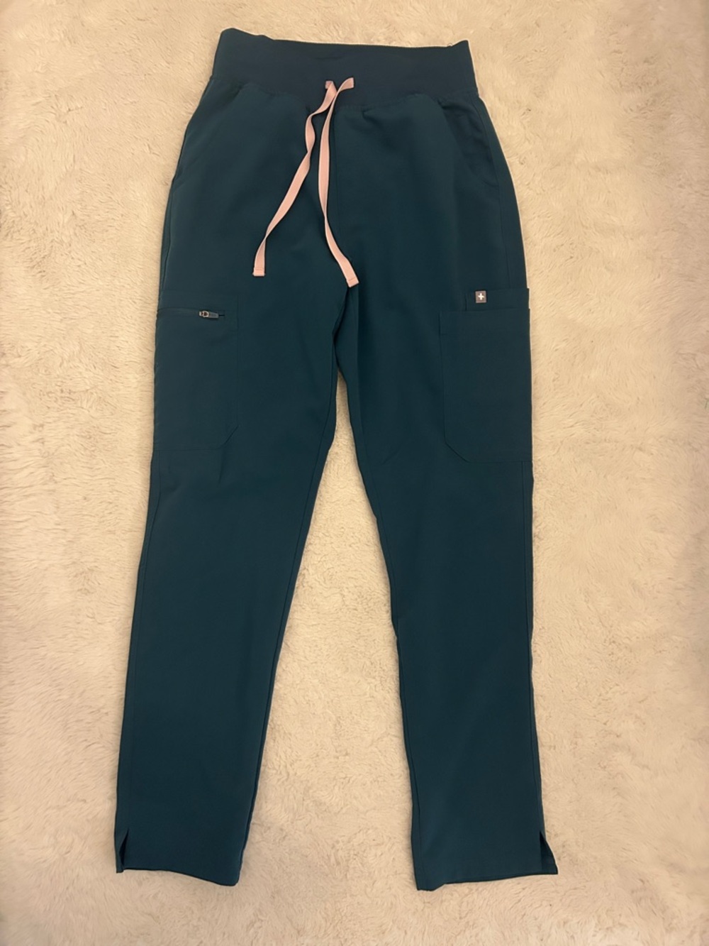 Figs Caribbean blue scrub pants